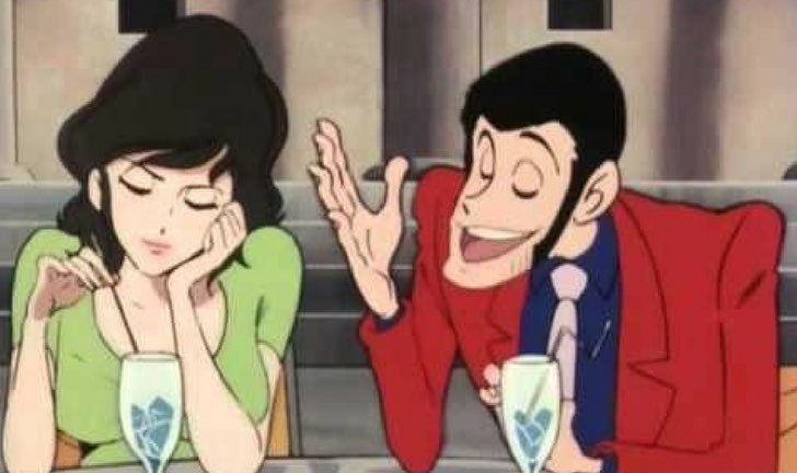 T-Shirt Lupin III Donna E Bambino - Maglietta Con Stampa Lupin, Jigen, Margot, Cotone 100%, Fan Art Anni 90